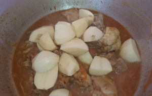 Delicious Potato Chicken Gravy Pakistani Food Recipe15