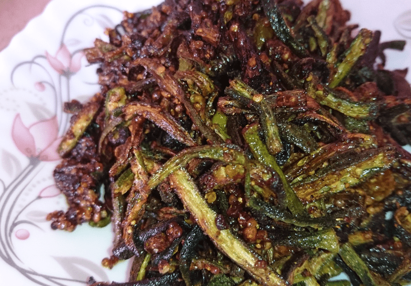 Crispy Masala Bhindi Pakistani Food Recipe