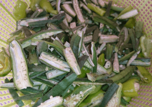 Crispy Masala Bhindi Pakistani Food Recipe2