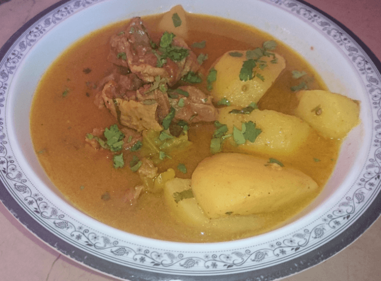 Mutton With Aloo Curry Pakistani Food Recipe