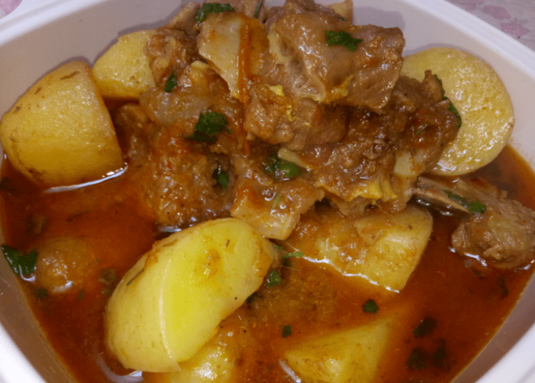 Aloo Gosht Pakistani Food Recipe