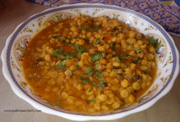Chana Dal Dhaba Style Pakistani Food Recipe (With Video)