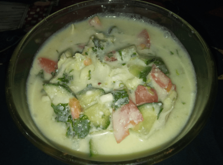 Delicious Veggies Raita Pakistani Food Recipe