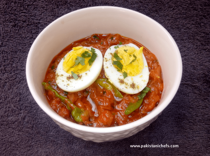 Easy & Tasty Egg Curry Pakistani Food Recipe (With Video)