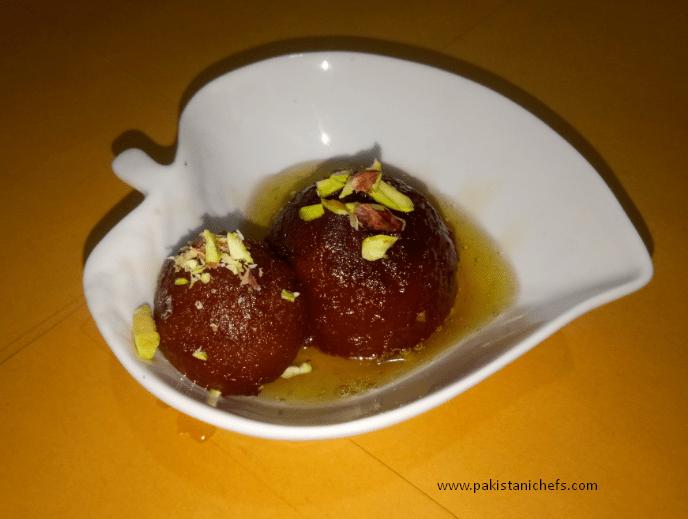 Gulab Jamun With Milk Powder Pakistani Food Recipe (With Video)