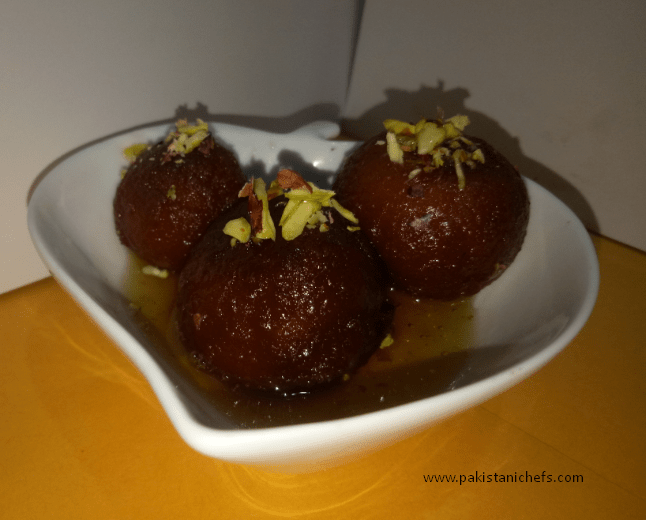Gulab Jamun With Milk Powder Pakistani Food Recipe (With Video)