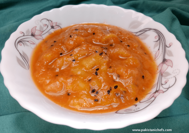 Keri Ki Chutney | Raw Mango Chutney Pakistani Food Recipe (With Video)