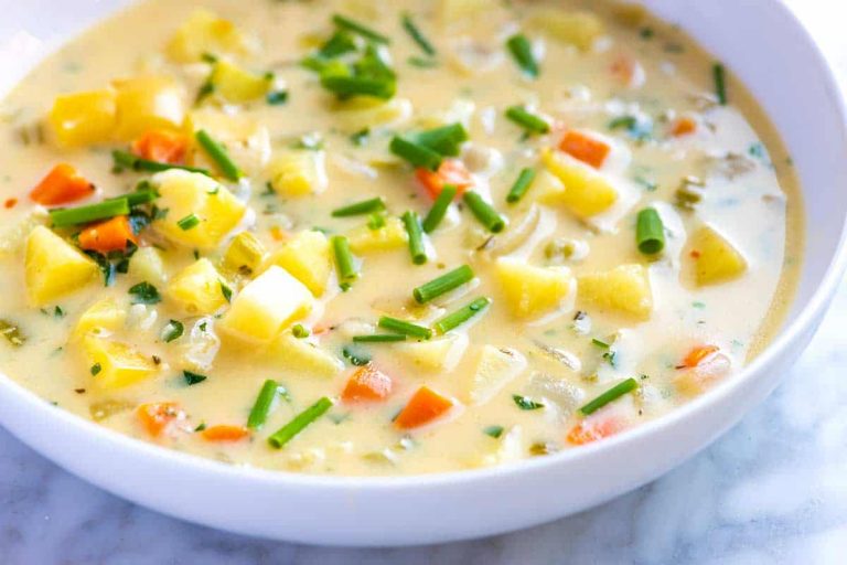 Creamy Homemade Potato Soup Pakistani Food Recipe