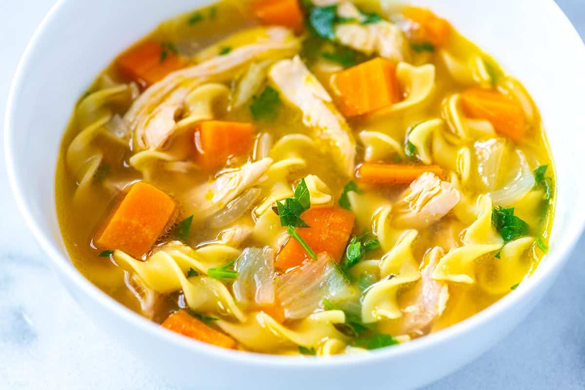 Chicken Noodles Soup Pakistani Food Recipe