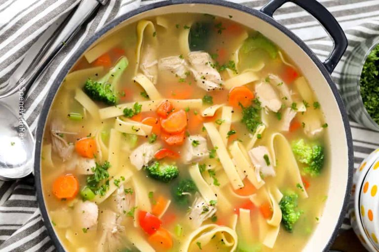 Chicken Noodles Soup Pakistani Food Recipe