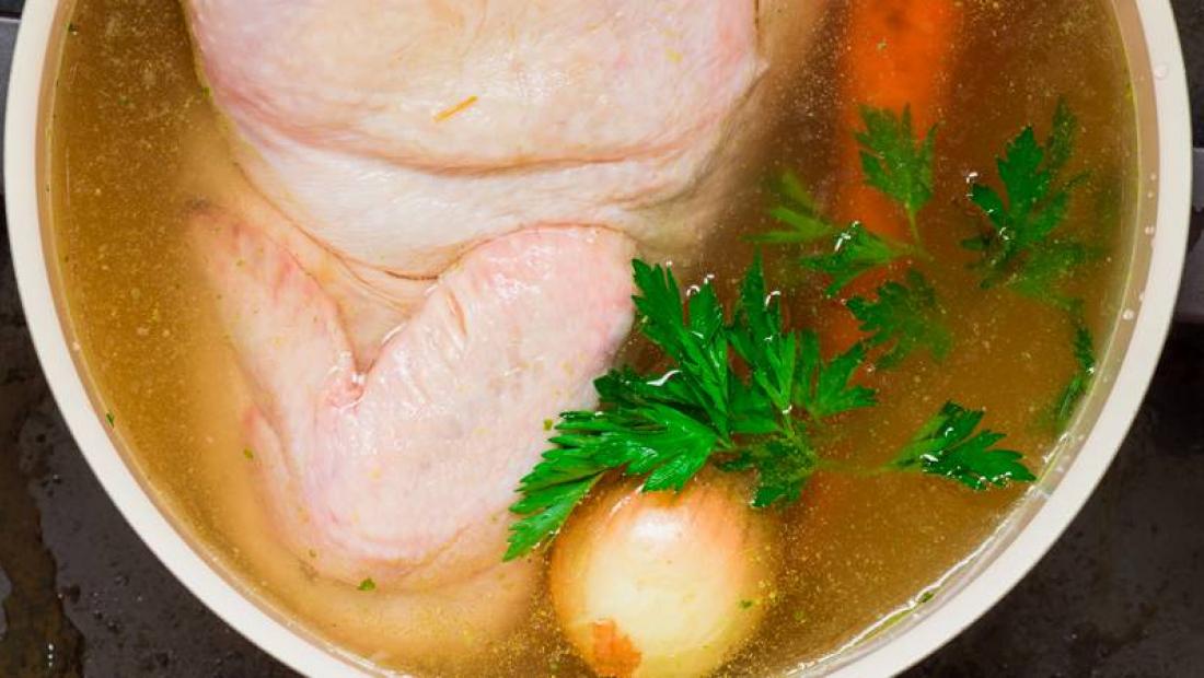 How To Make Chicken Stock (Broth) Pakistani Food Recipe