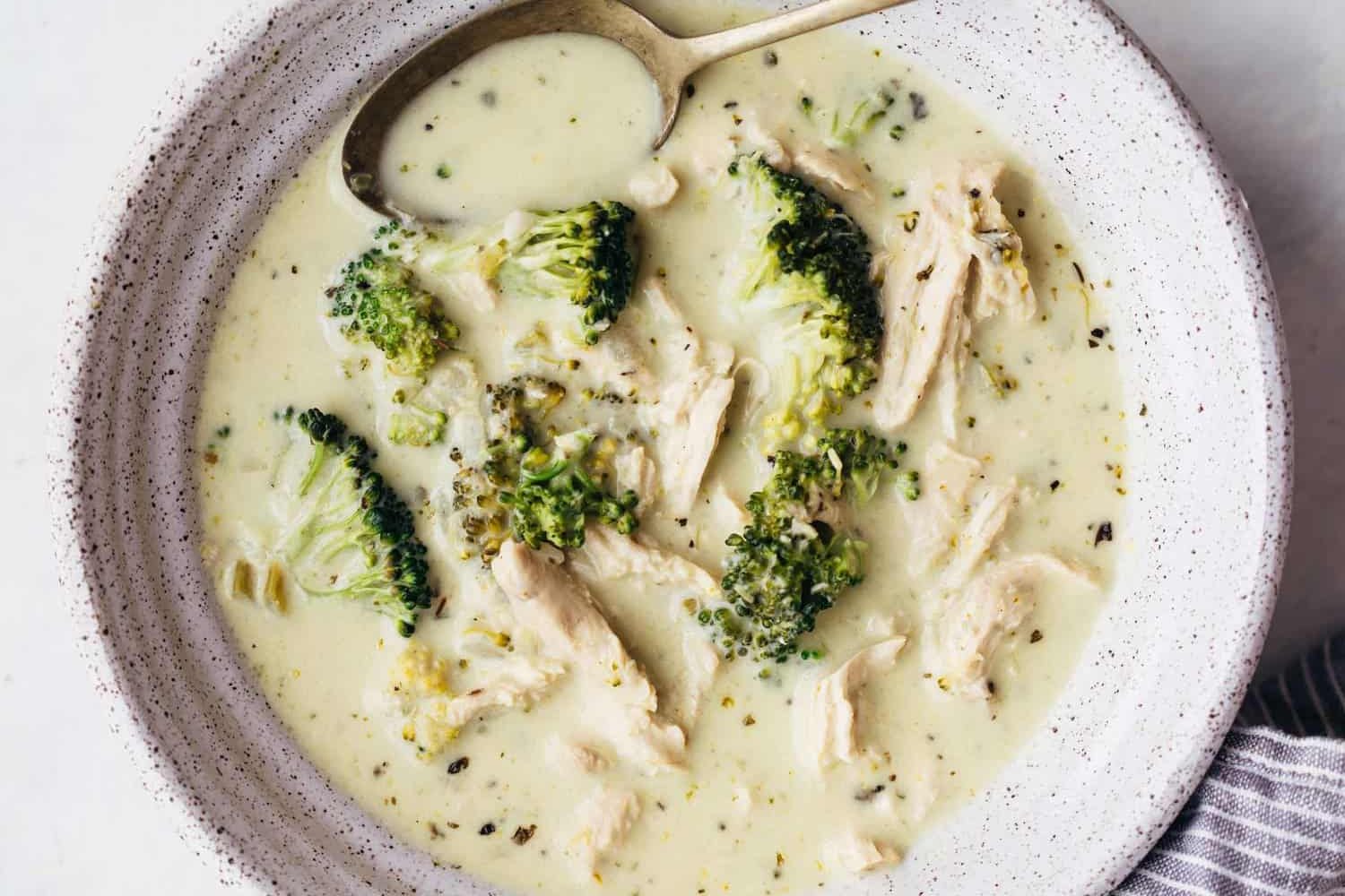 Creamy Chicken Broccoli Soup Pakistani Food Recipe