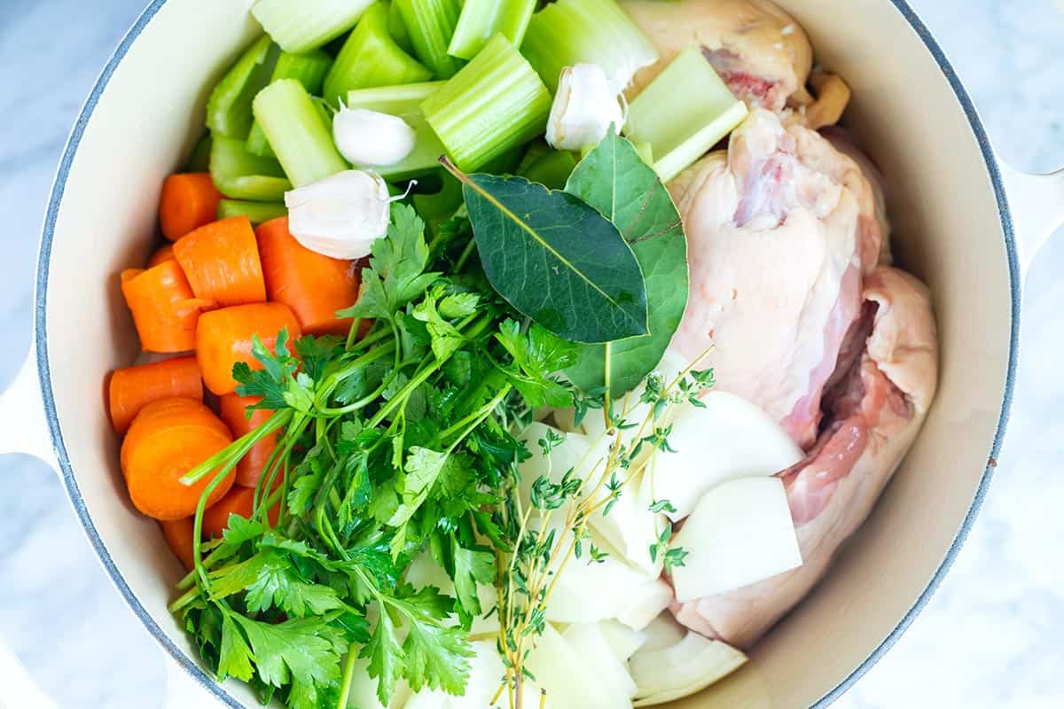 How To Make Chicken Stock (Broth) Pakistani Food Recipe