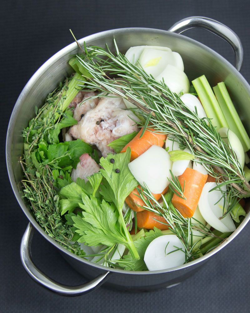 How To Make Chicken Stock (Broth) Pakistani Food Recipe