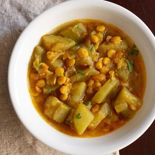 Delicious Chana Dal With Lauki Sabzi Pakistani Food Recipe: