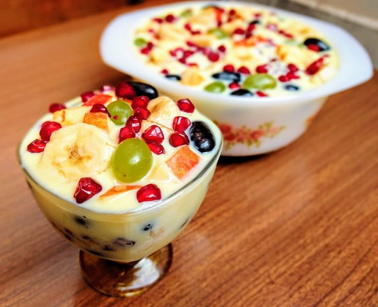 Fruit Custard Pakistani Food Recipe