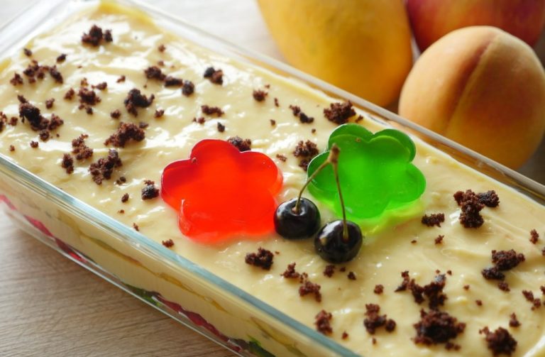 Fruit Custard Trifle Pakistani Food Recipe