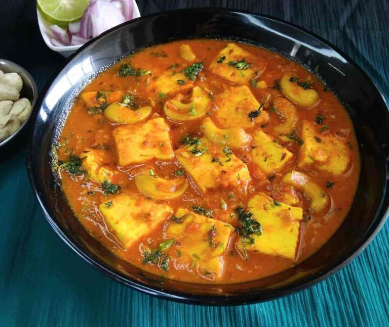 Yummy Shahi Kaju Paneer Masala Pakistani Food Recipe