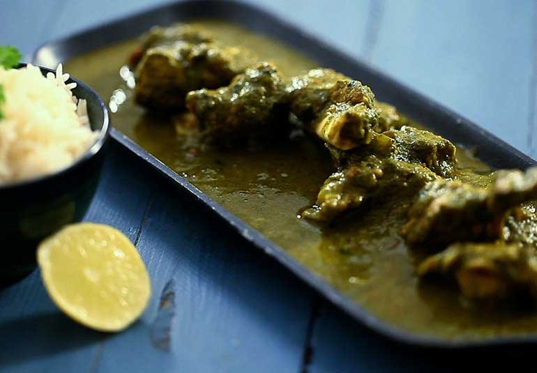 Delicious & Tasty Mutton Saagwala Pakistani Food Recipe