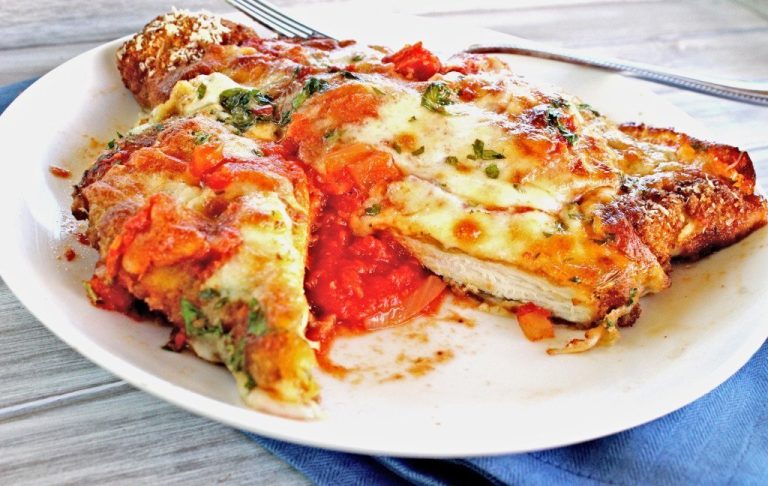 Classic Chicken Parmesan ( Italian Recipe)