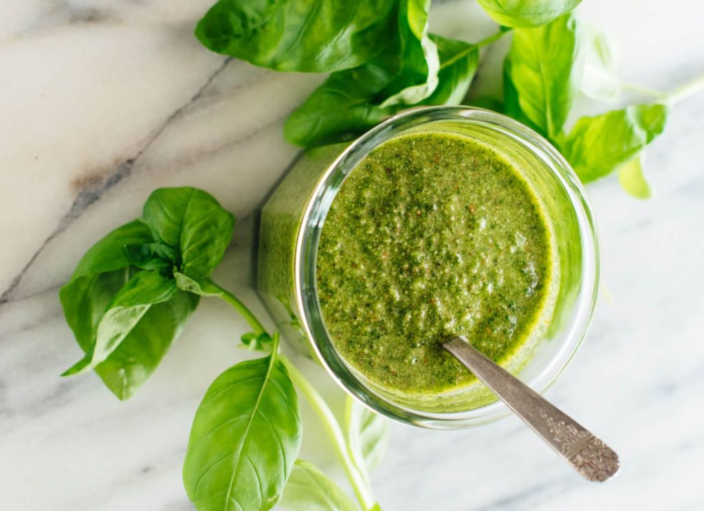 Authentic Italian Basil Pesto (Pesto Genovese) Recipe