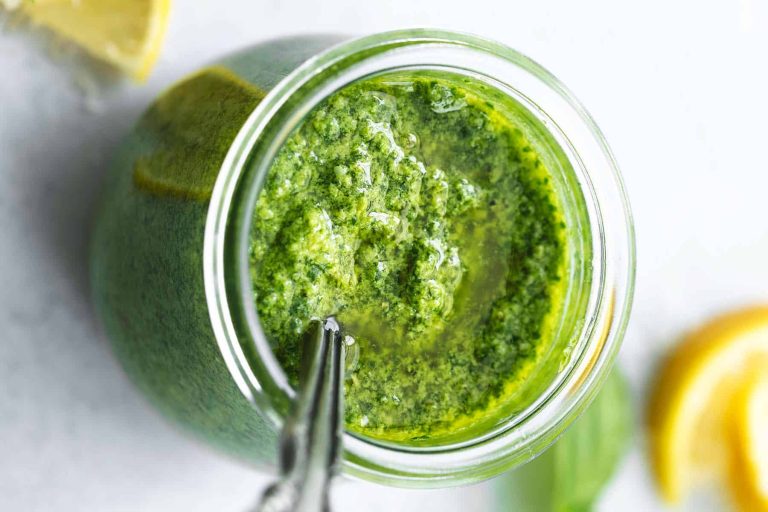 Authentic Italian Basil Pesto (Pesto Genovese) Recipe