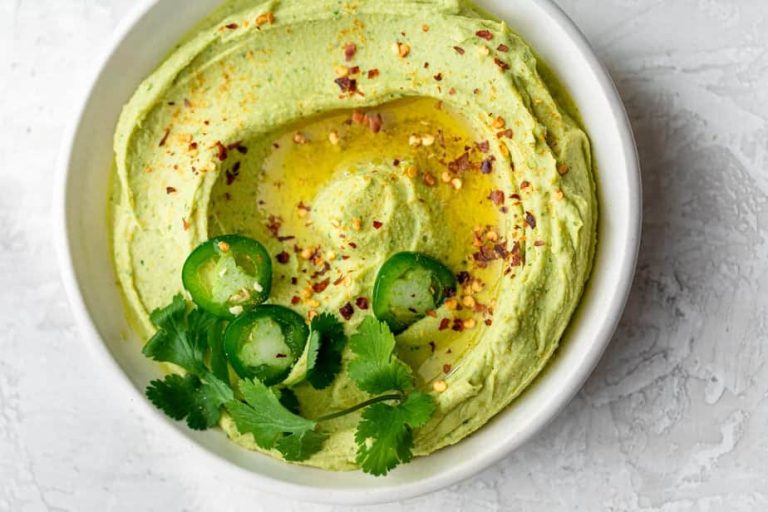 Easy & Tasty Avocado Hummus Dipping Sauce Recipe