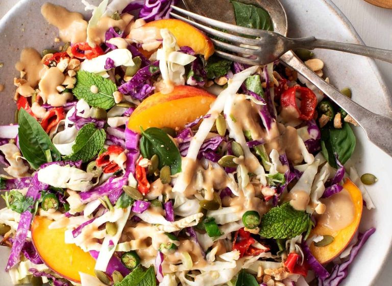 Delicious & Tasty Asian Slaw Recipe (Asian Salad)