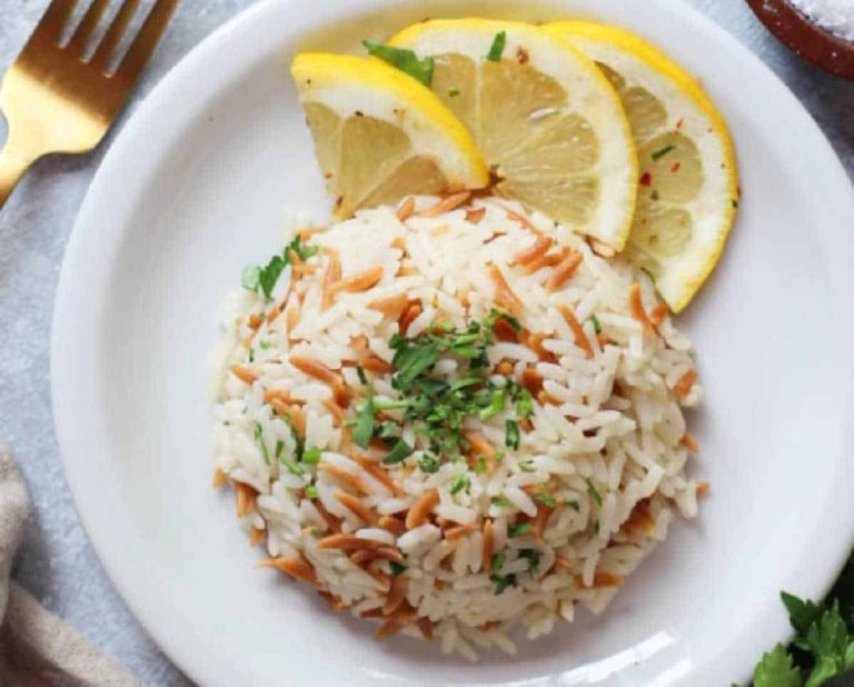 Turkish Rice Pilaf With Orzo Recipe (Sehriyeli Pilav)