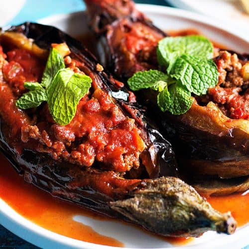 Karniyarik - Turkish Stuffed Eggplant Recipe