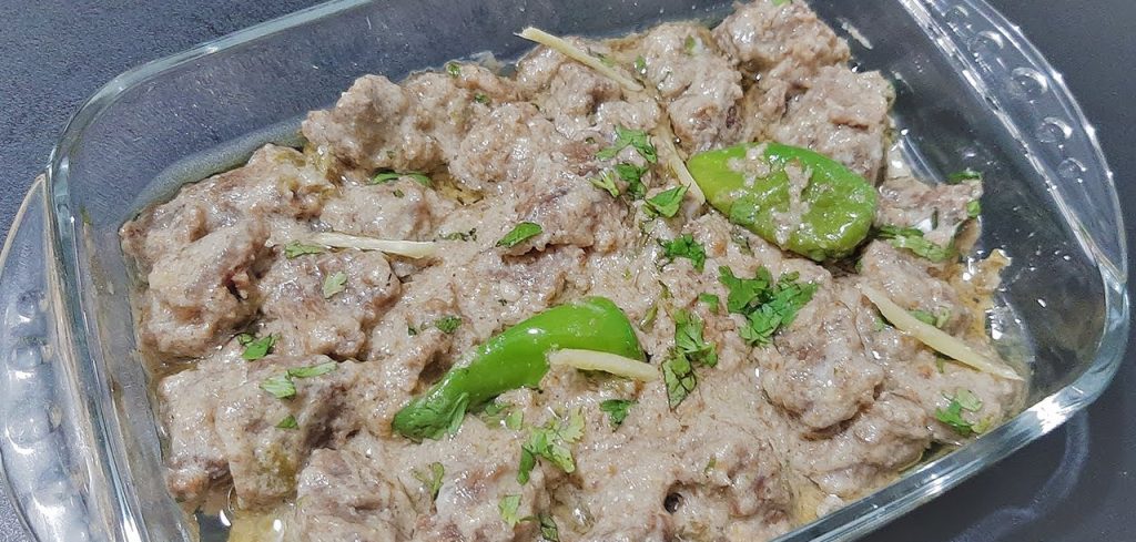 Delicious Beef Malai Handi Pakistani Food Recipe