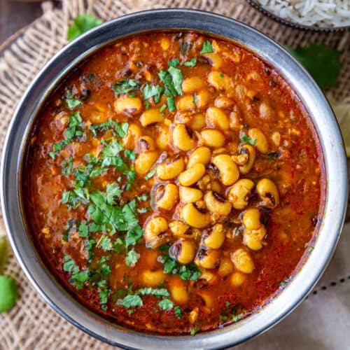 Dhaba Style Lobia Masala Pakistani Food Recipe