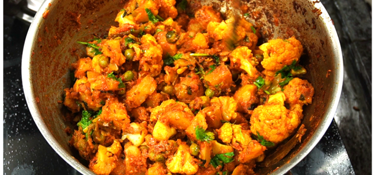 Restaurant Style Gobi Matar Masala Pakistani Food Recipe