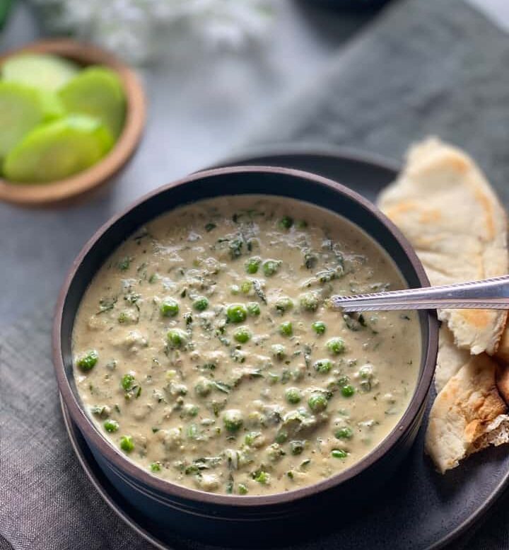 Methi matar malai recipe