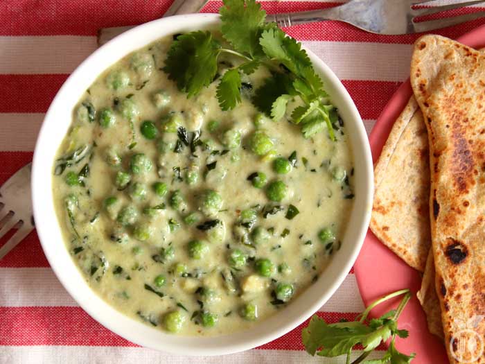 Delicious Methi Matar Malai Handi Pakistani Food Recipe