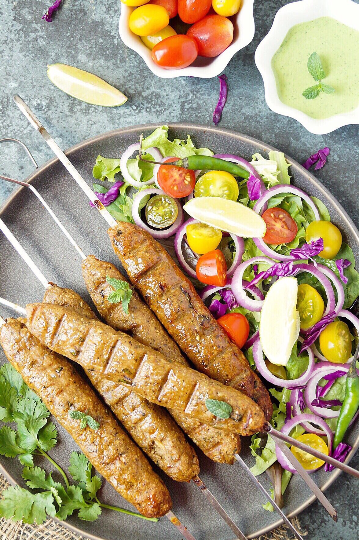 Easy & Tasty Chicken Seekh Kabab Pakistani Food Recipe