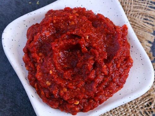 Delicious & Tasty Roasted Garlic Chutney Recipe