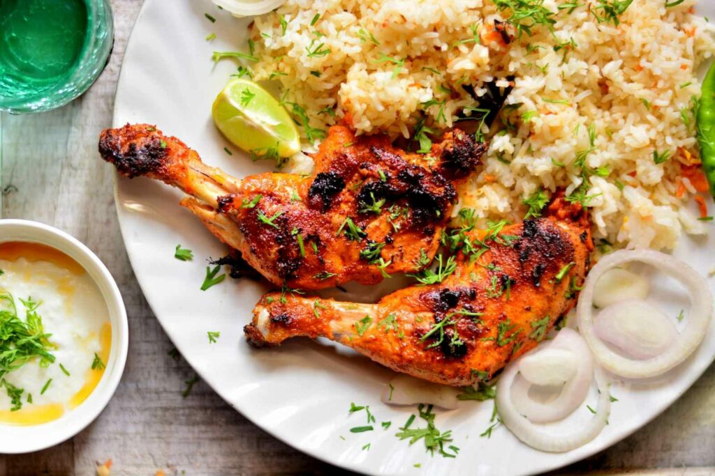 Air fryer Tandoori Chicken Recipe